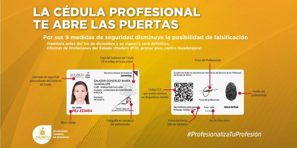 Cédula Profesional Estatal Lo Que Debes Saber Unión Jalisco 2261