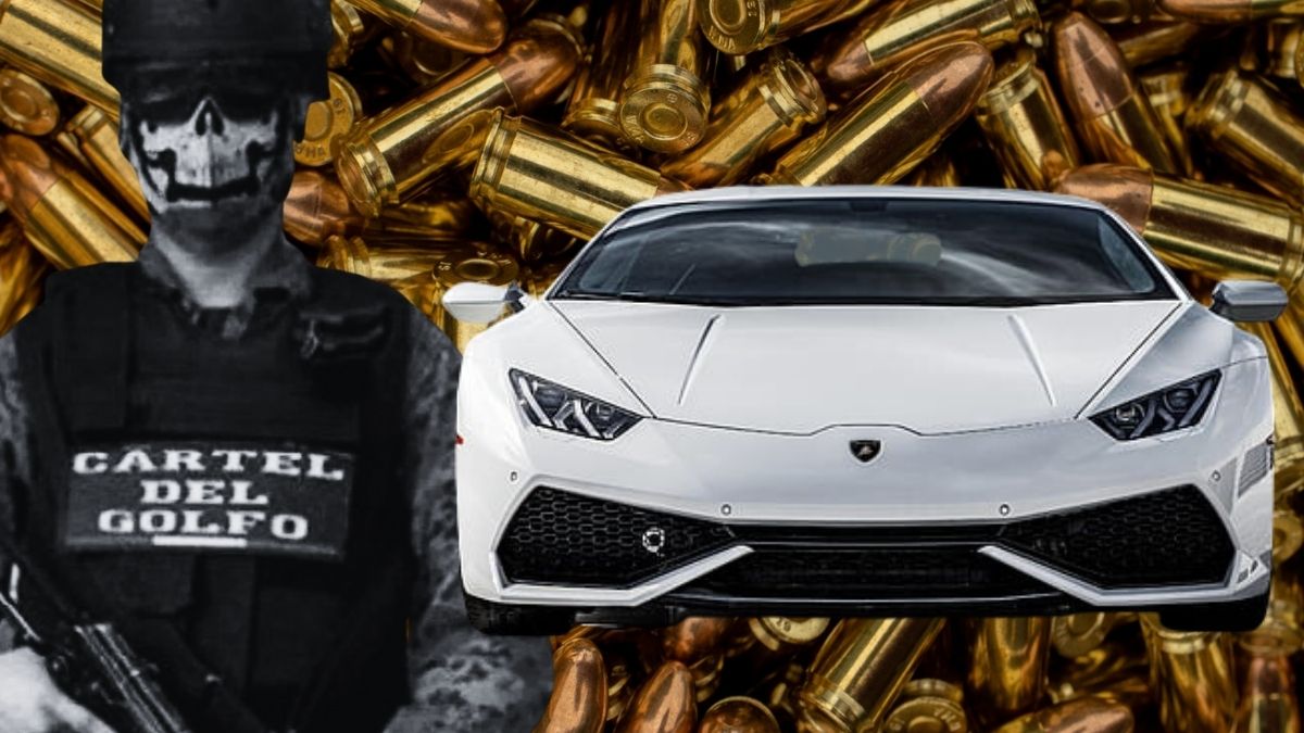 Cártel del Golfo. Así es el Lamborghini de 4 millones de pesos asegurado en  Tamaulipas